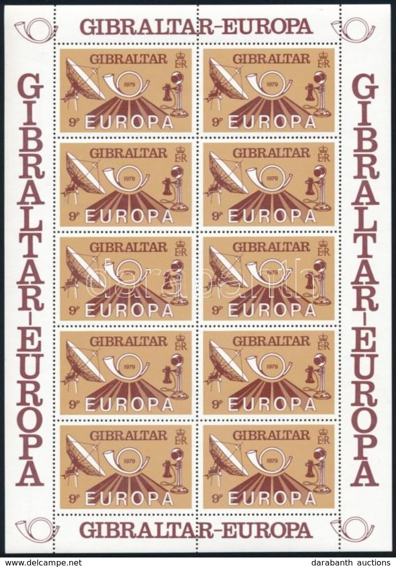 ** 1979 Europa CEPT Kisív Sor Mi 392-394 - Andere & Zonder Classificatie