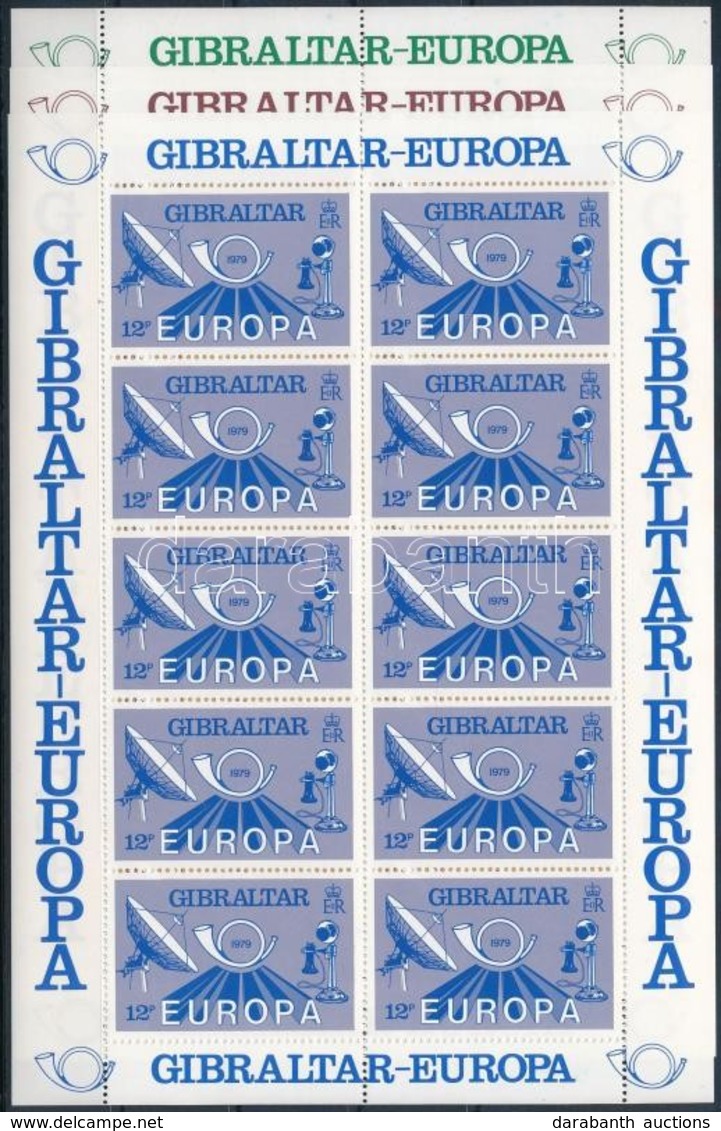 ** 1979 Europa CEPT Kisívsor Mi 392-394 - Andere & Zonder Classificatie