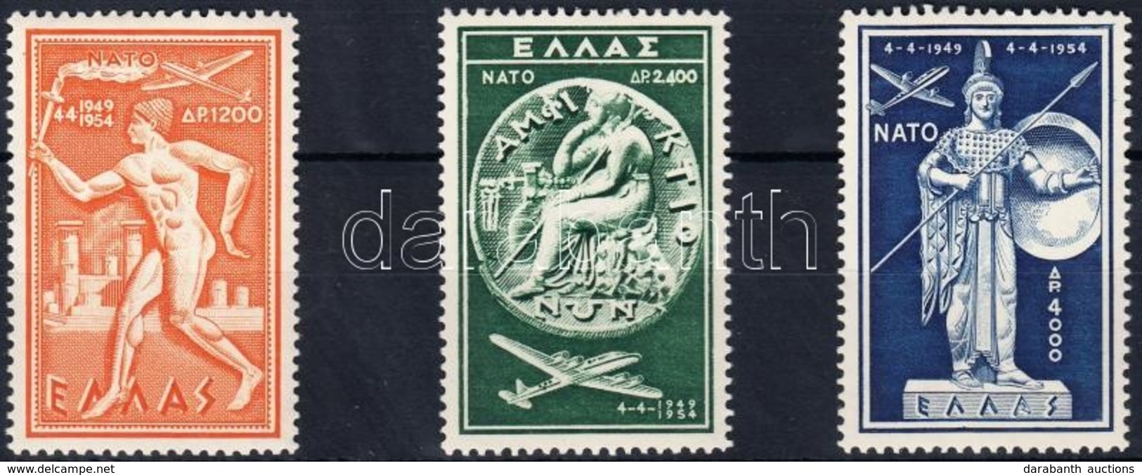 ** 1954 5 éves A NATO Sor Mi 615-617 - Andere & Zonder Classificatie