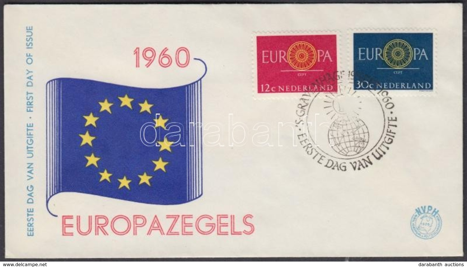 1960 Europa CEPT Sor Mi 753-754 FDC-n - Andere & Zonder Classificatie