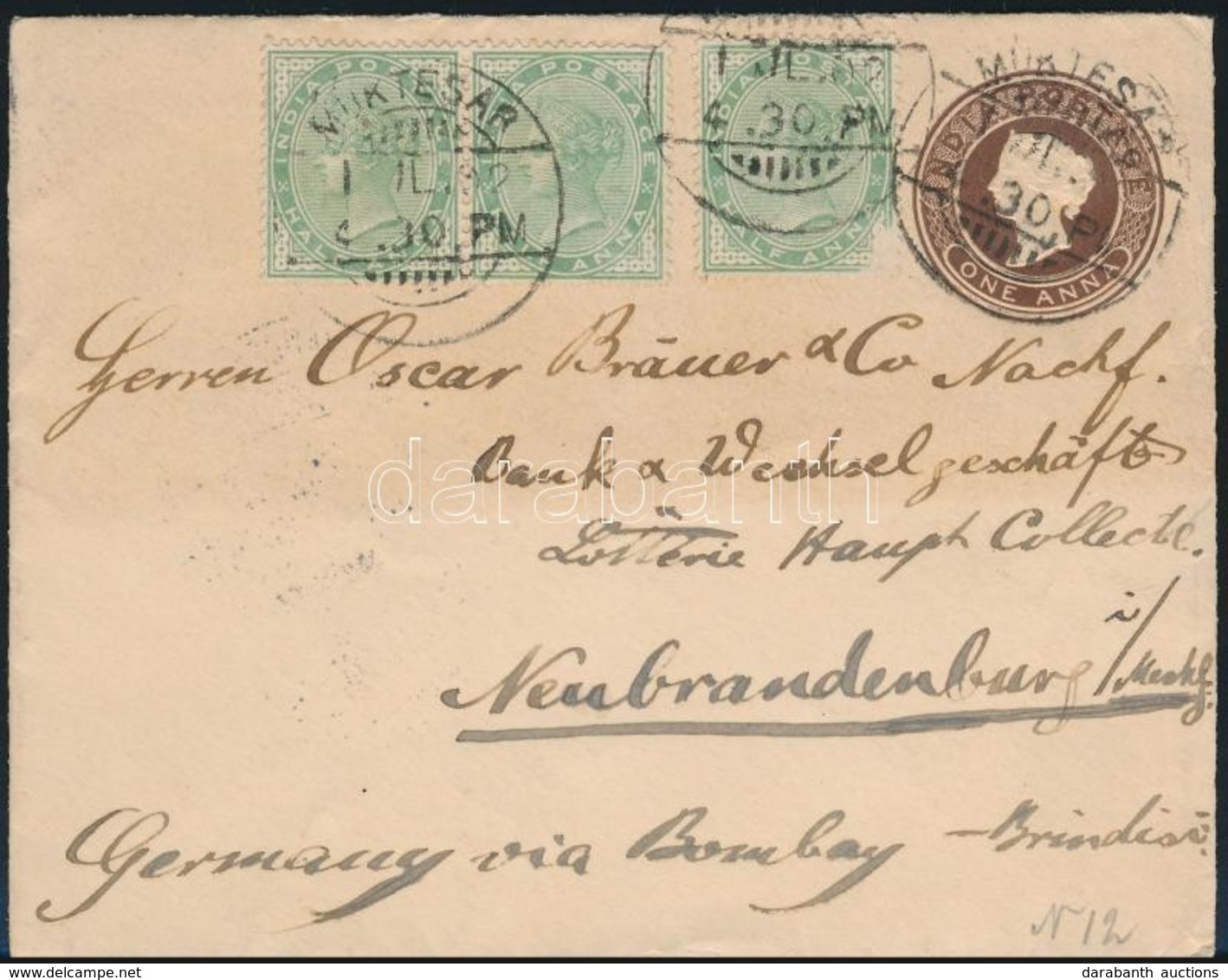 1902 Levél Németországba / Cover To Germany - Andere & Zonder Classificatie