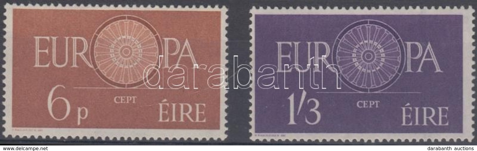 ** 1960 Europa CEPT Sor Mi 146-147 - Andere & Zonder Classificatie