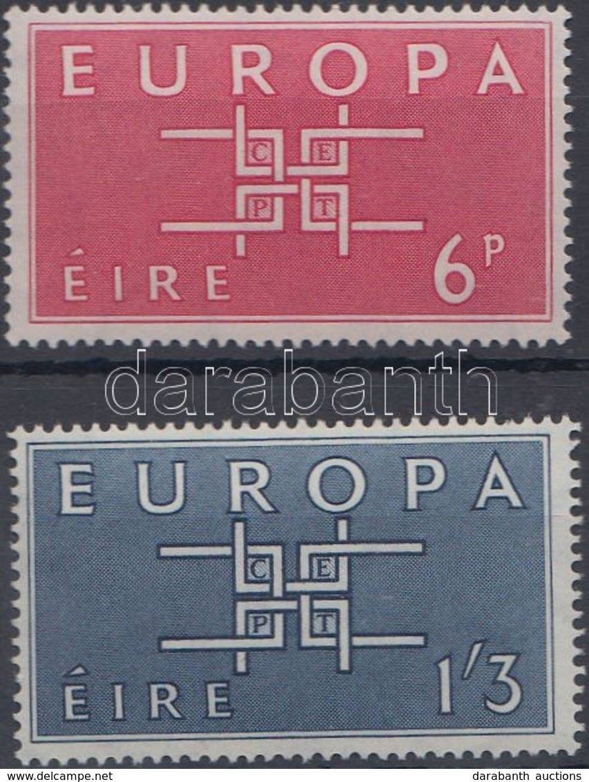 ** 1963 Európa CEPT Sor Mi 159-160 - Andere & Zonder Classificatie