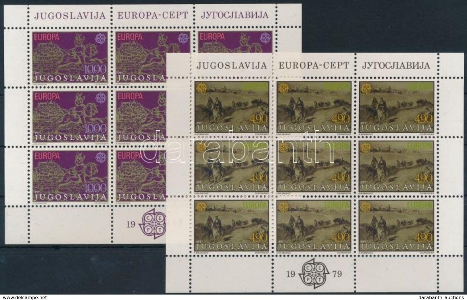 ** 1979 Europa CEPT Kisívsor Mi 1787-1788 - Andere & Zonder Classificatie