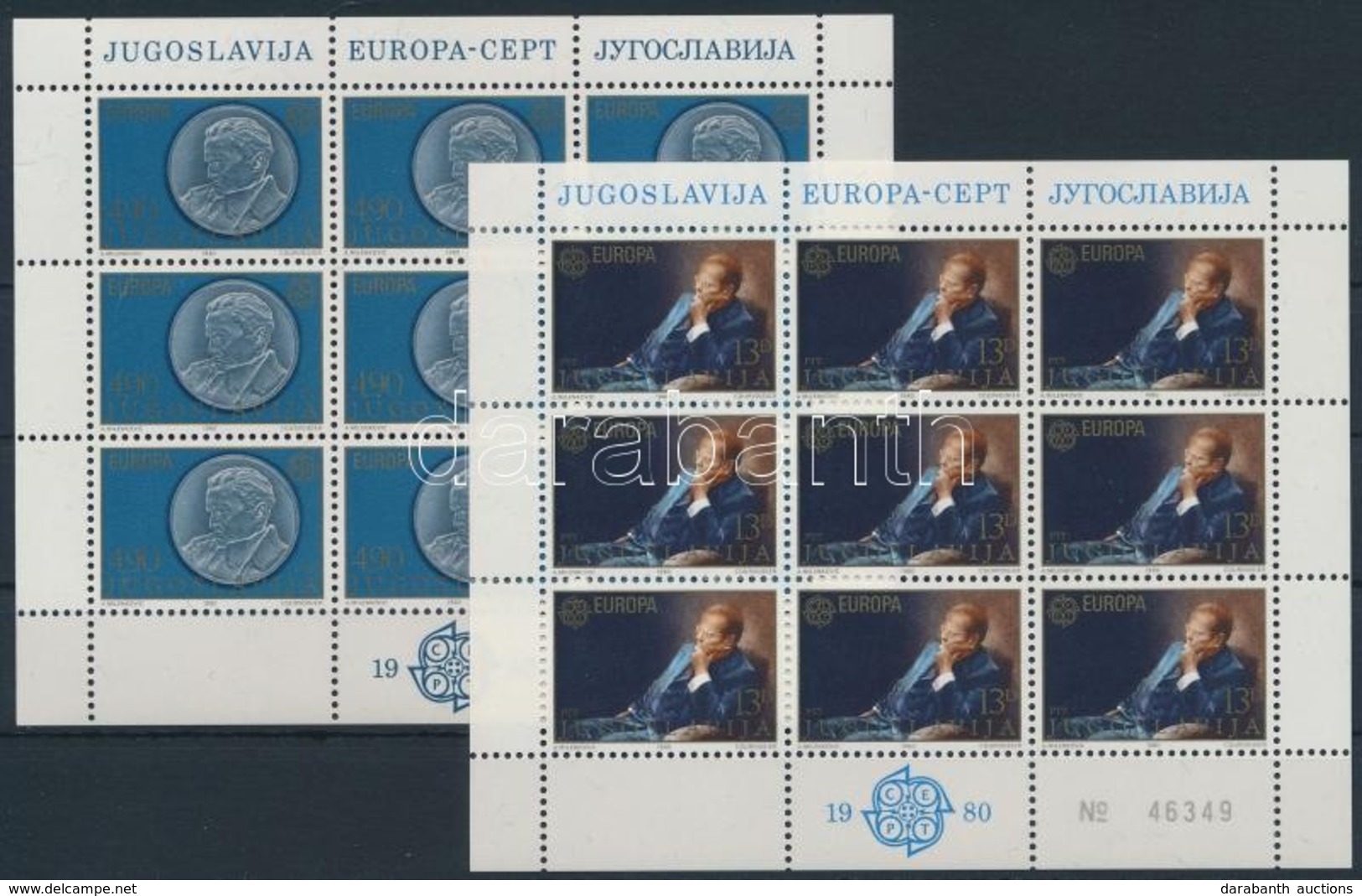 ** 1980 Europa CEPT Kisívsor Mi 1828-1829 - Andere & Zonder Classificatie