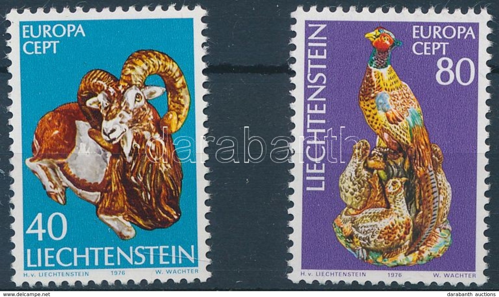 ** 1976 Europa CEPT Sor + Kisívsor Mi 642-643 - Andere & Zonder Classificatie