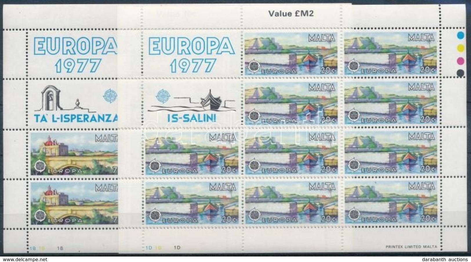 ** 1977 Europa CEPT Kisívsor Mi 554-555 - Andere & Zonder Classificatie