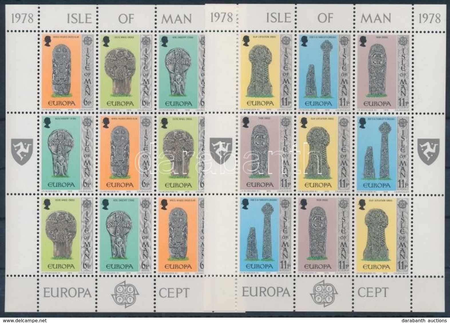 ** 1978 Europa CEPT Kisívsor Mi 122-127 - Andere & Zonder Classificatie