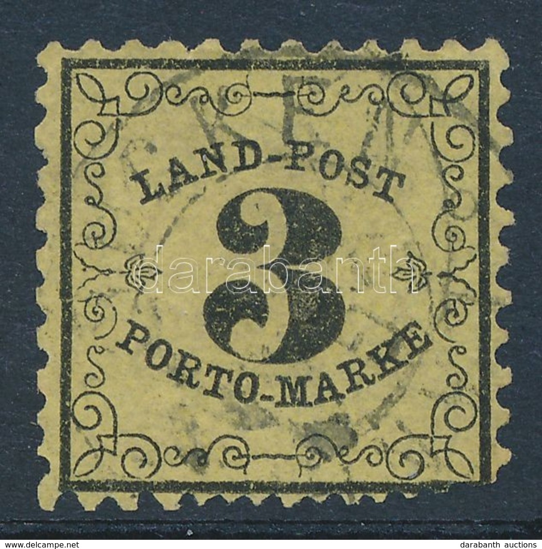 O 1862 Portó Mi 2 X  (Mi EUR 150.-) - Andere & Zonder Classificatie