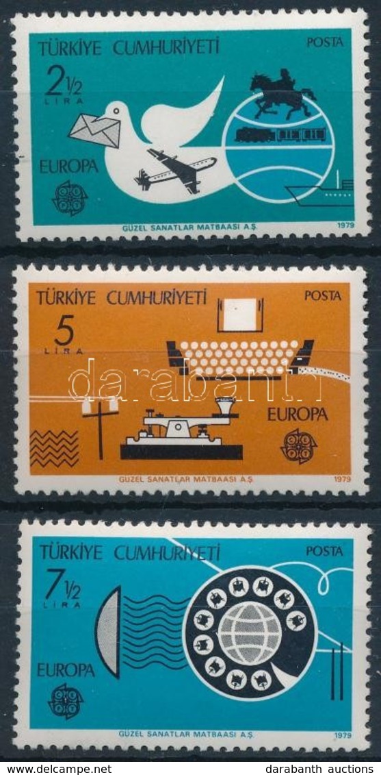 ** 1979 Europa CEPT Posta és Távközlés Sor Mi 2477-2479 - Andere & Zonder Classificatie