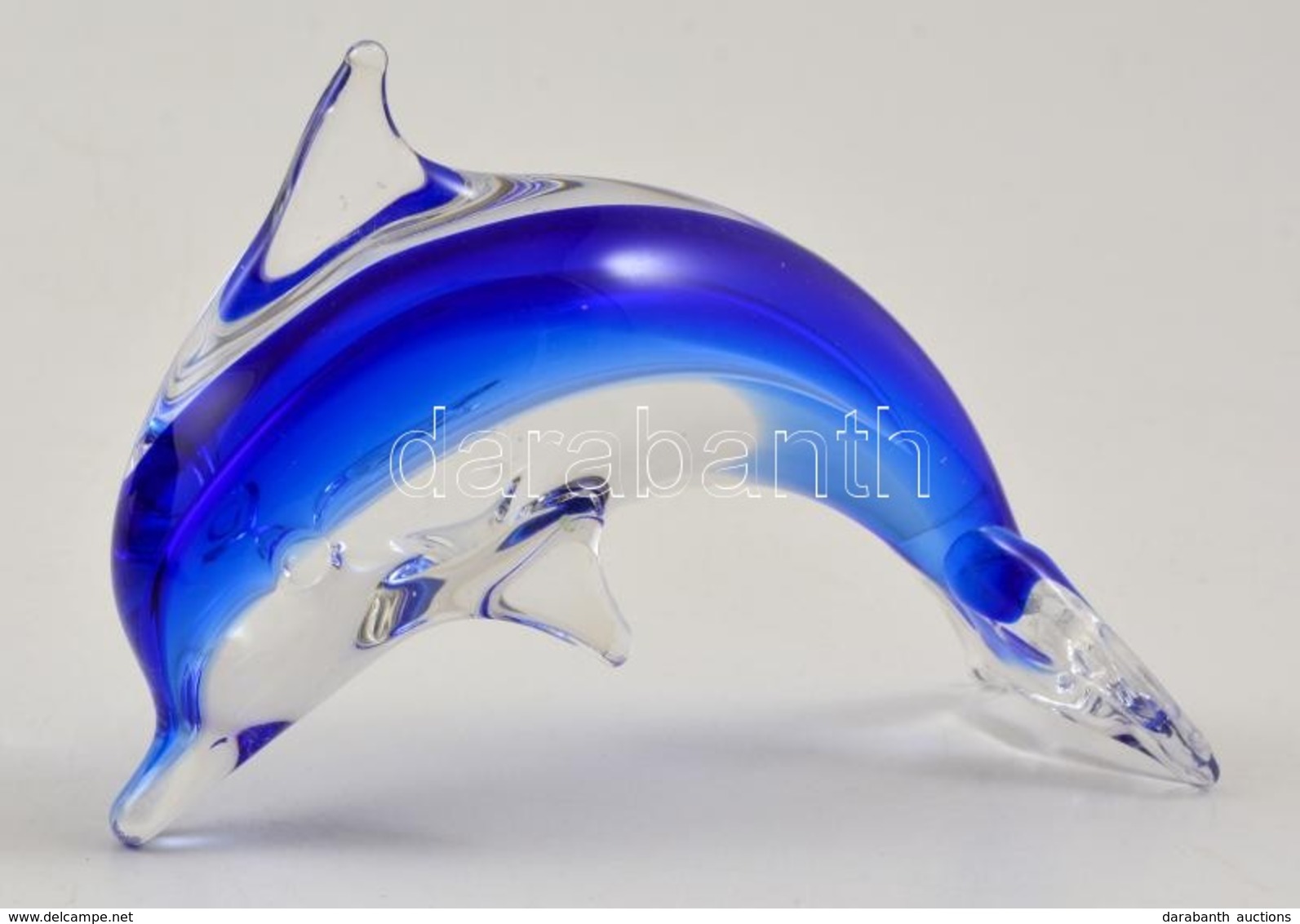 Delfin, Több Rétegű, Hibátlan, 12×8 Cm - Glas & Kristal