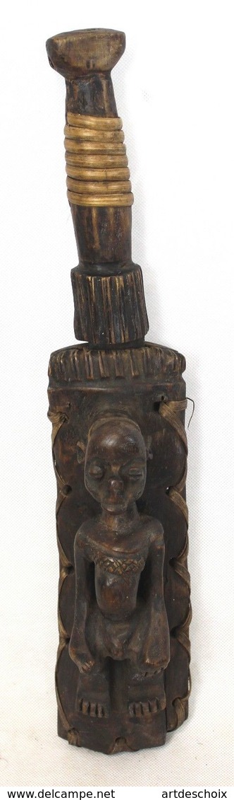Ancien Couteau Glaive Ethnie Yaka Vers 1960 Katanga GB - Art Africain
