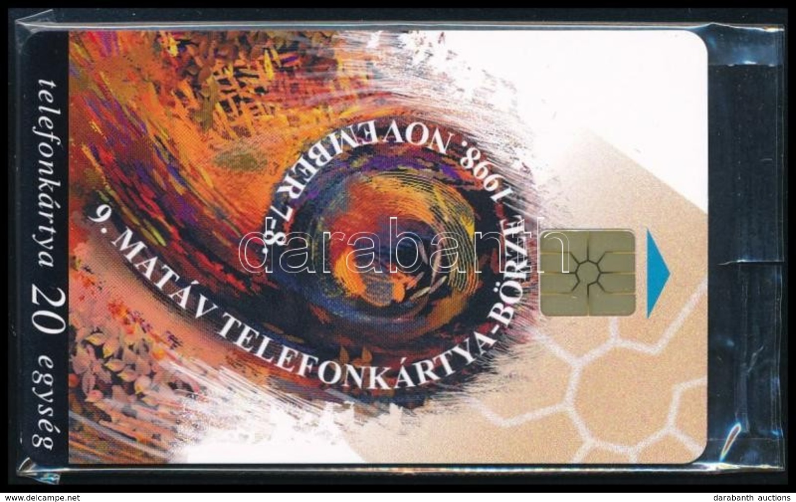 1998 MATÁV Telefonkártya Börze Használatlan Telefonkártya, Bontatlan Csomagolásban, Sorszámozott. Csak 2000 Db! - Zonder Classificatie