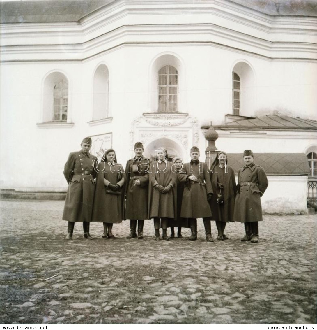 Cca 1942 Thöresz Dezső (1902-1963) Békéscsabai Gyógyszerész és Fotóművész Szolgálatot Teljesített Egy Sebesültszállító V - Andere & Zonder Classificatie