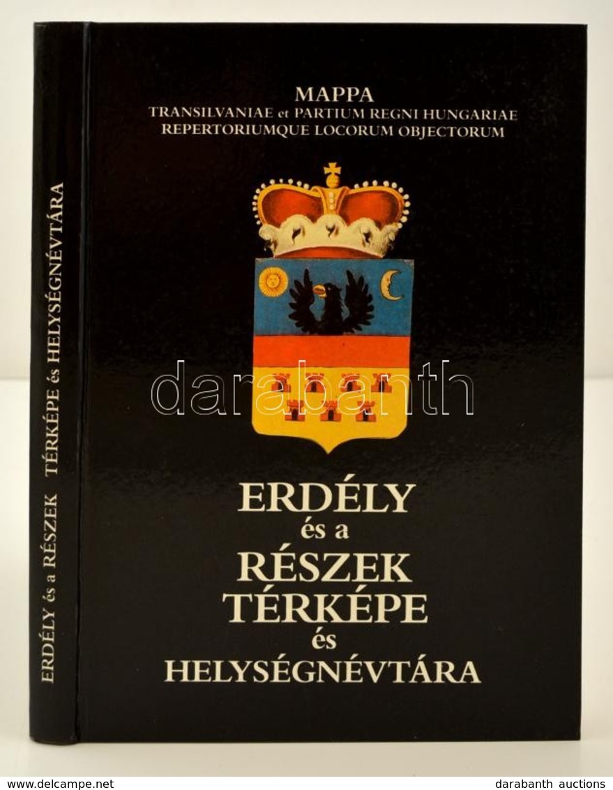 Herner János(szerk.): Erdély és A Részek Térképe és Helységnévtára. Szeged, 1987.  Kiadói Kartonált Kötés, Jó állapotban - Andere & Zonder Classificatie