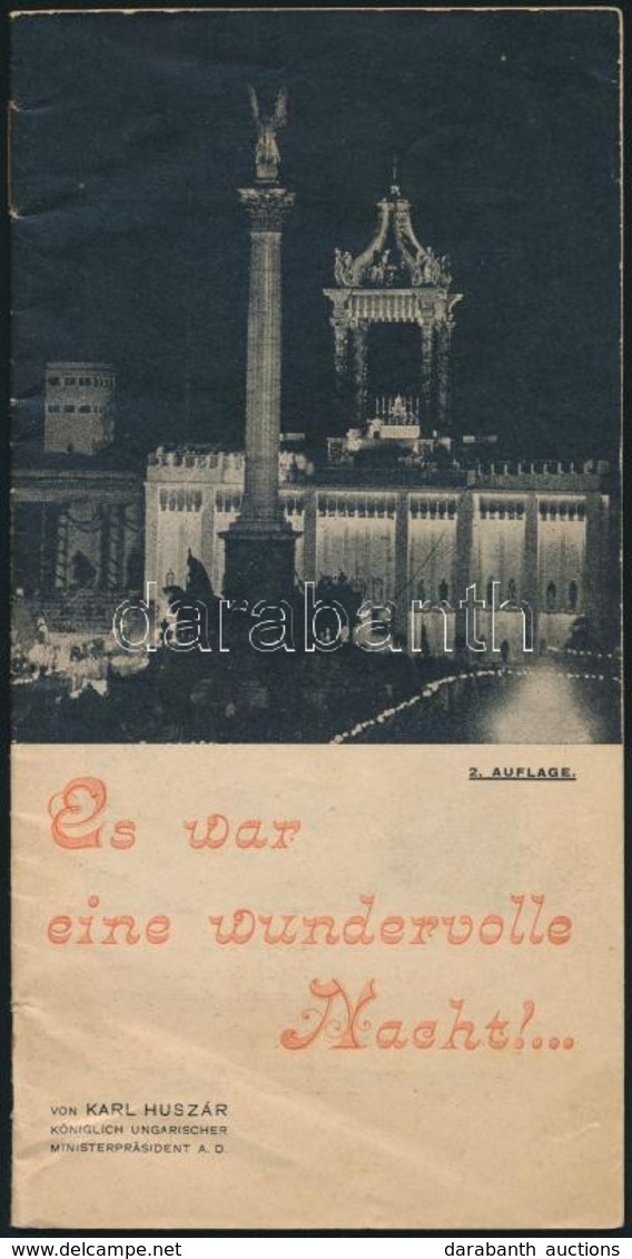 1938 'Es War Eine Wundervolle Nacht!...' - A Budapesti Eucharisztikus Kongresszust Bemutató Képes Prospektus Német Nyelv - Zonder Classificatie