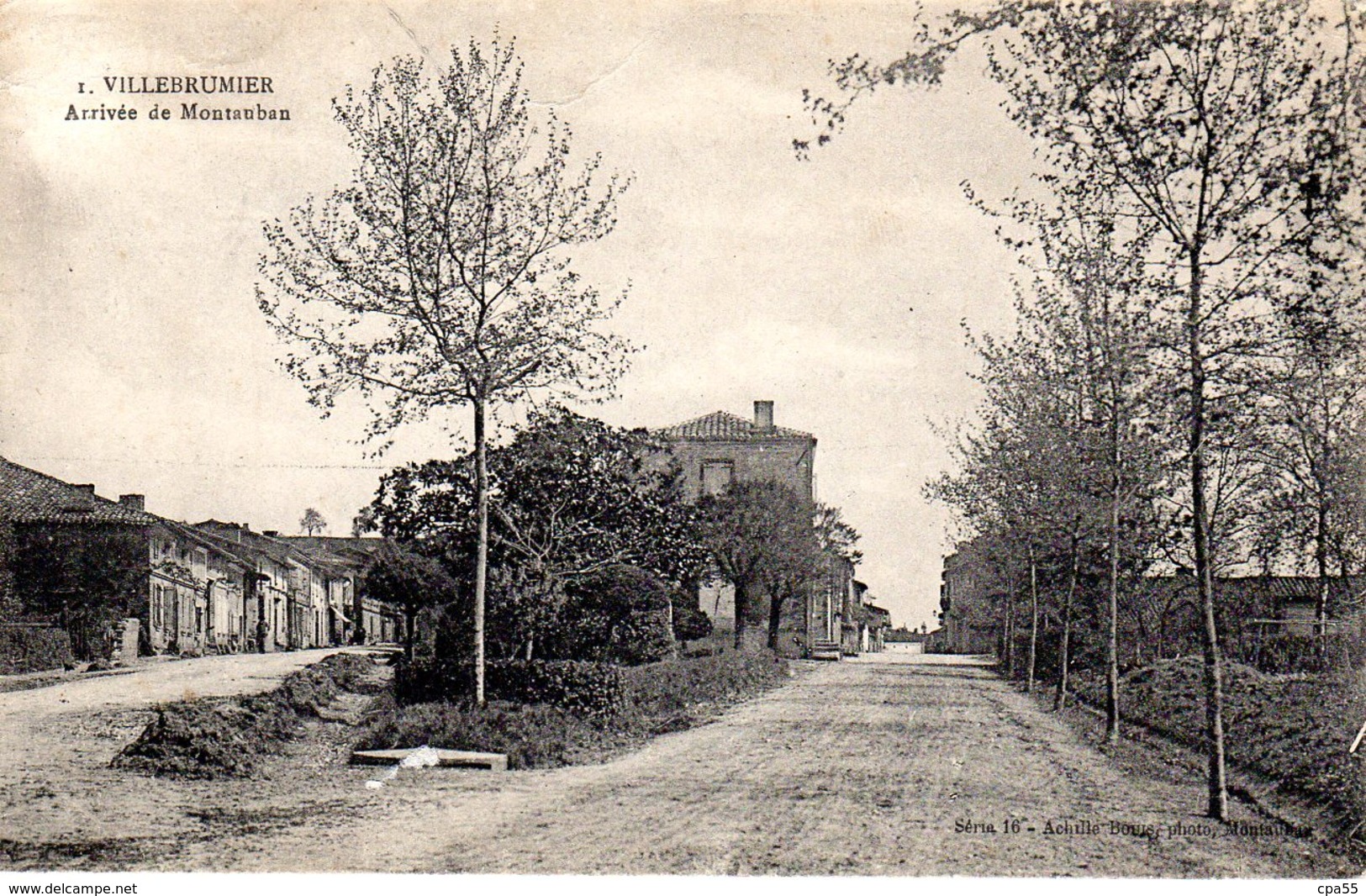 VILLEBRUMIER  -  Arrivée De Montauban  -  N°1 - Villebrumier