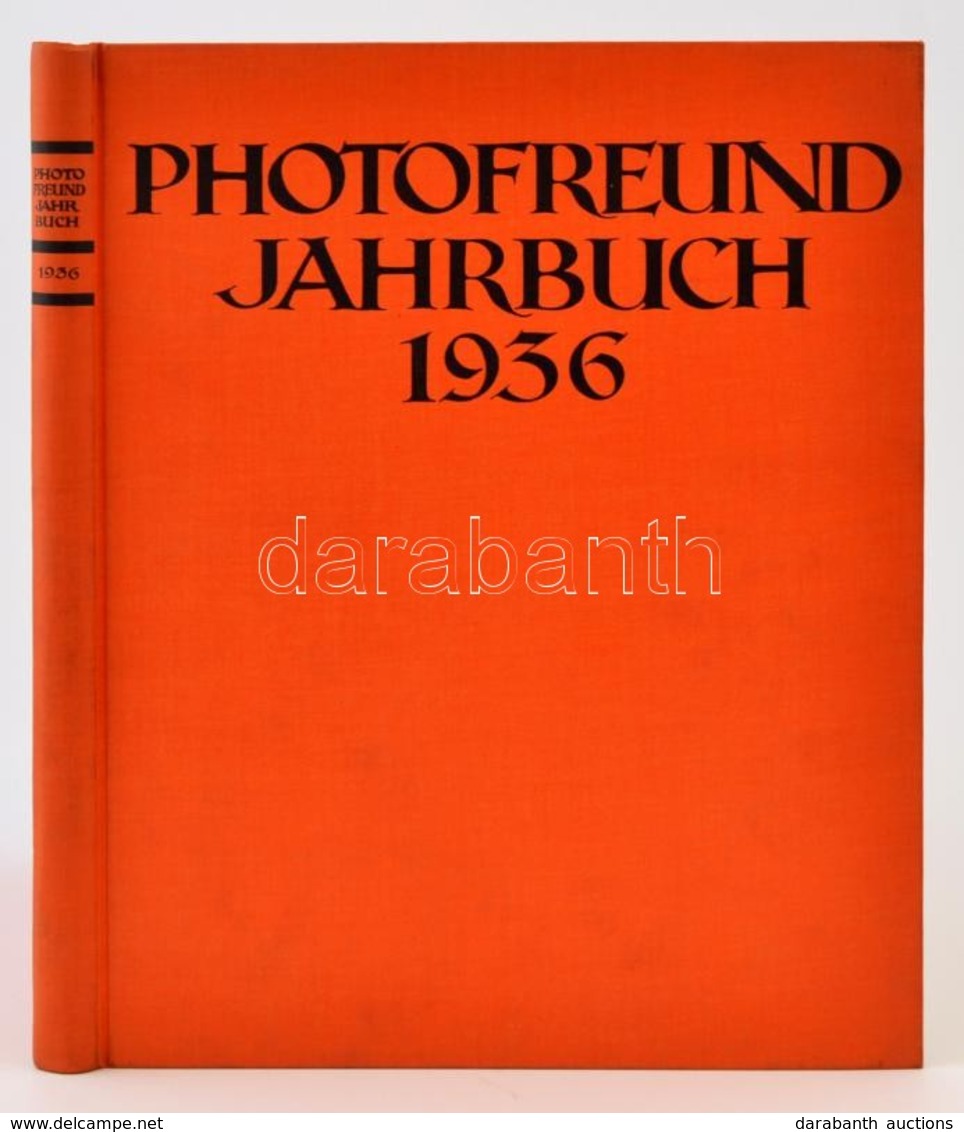 Fr. Willy Frerk: Photofreund Jahrbuch 1936. Berlin, Photokino-Verlag GmbH. Kiadói Egészvászon Kötés, Jó állapotban. - Zonder Classificatie