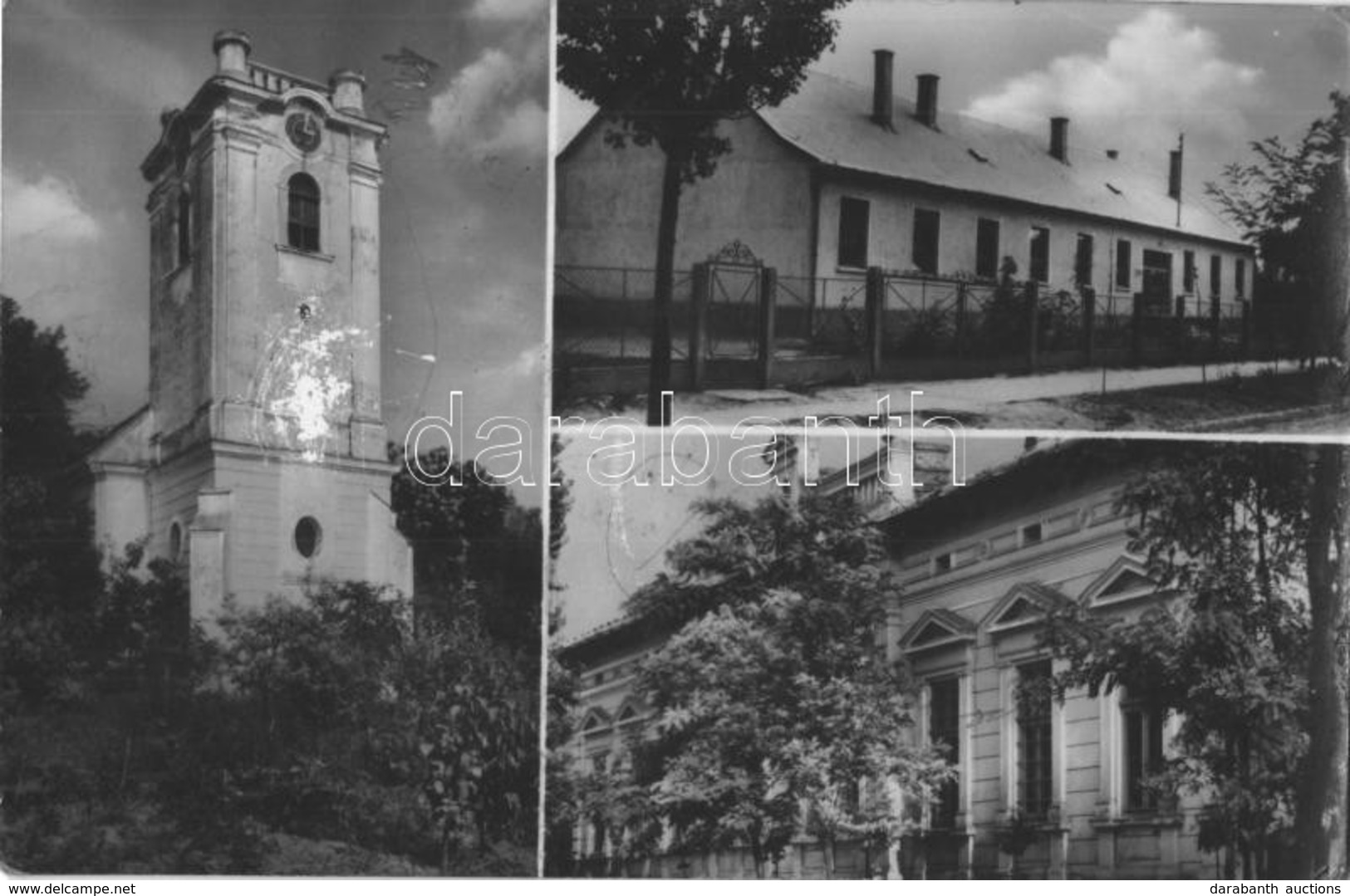 ** * 20 Db MODERN Fekete-fehér Magyar Városképes Lap Debrecen és Nyíregyháza Környékéről / 20 Modern Black And White Hun - Zonder Classificatie