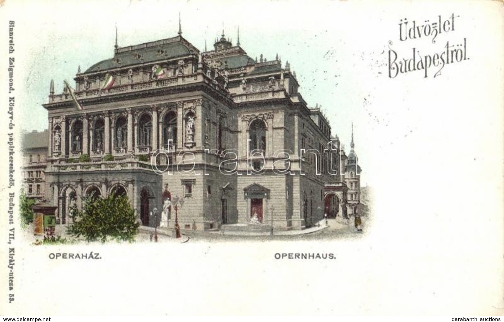 T2 1900 Budapest VI. Operaház - Zonder Classificatie