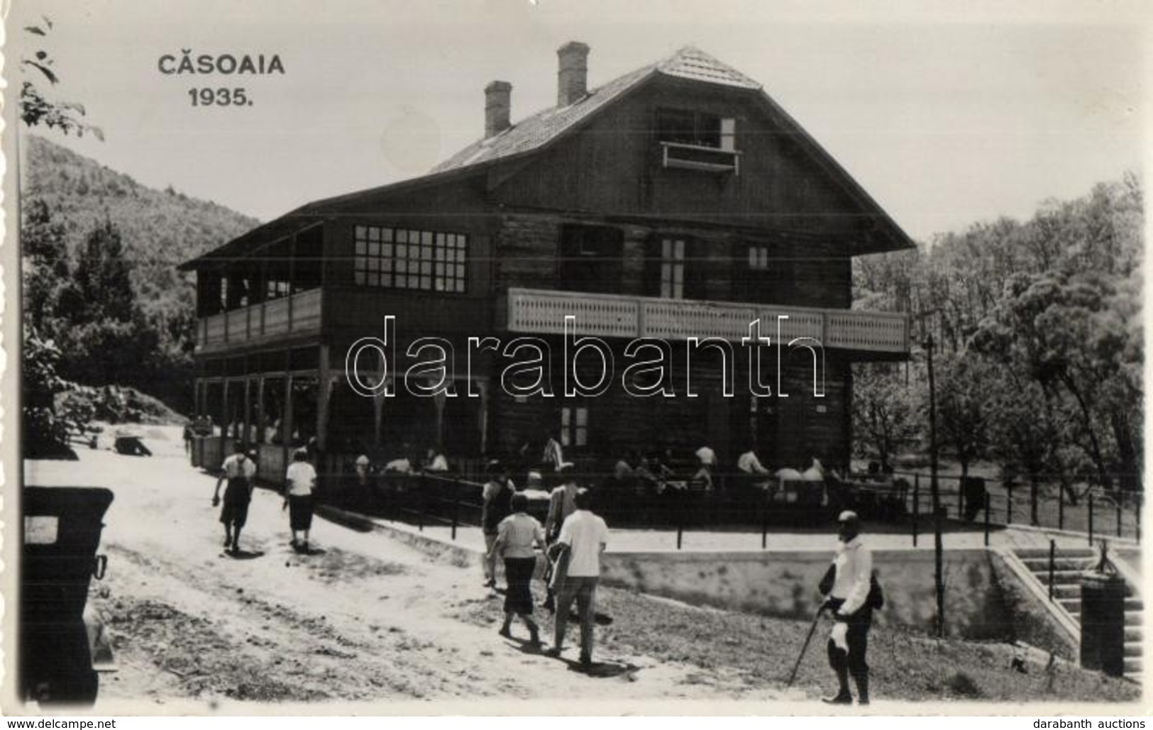* T2/T3 1935 Casoaia, Turista Menedékház-üdülőtelep / Rest House, Foto Central Photo (EK) - Zonder Classificatie