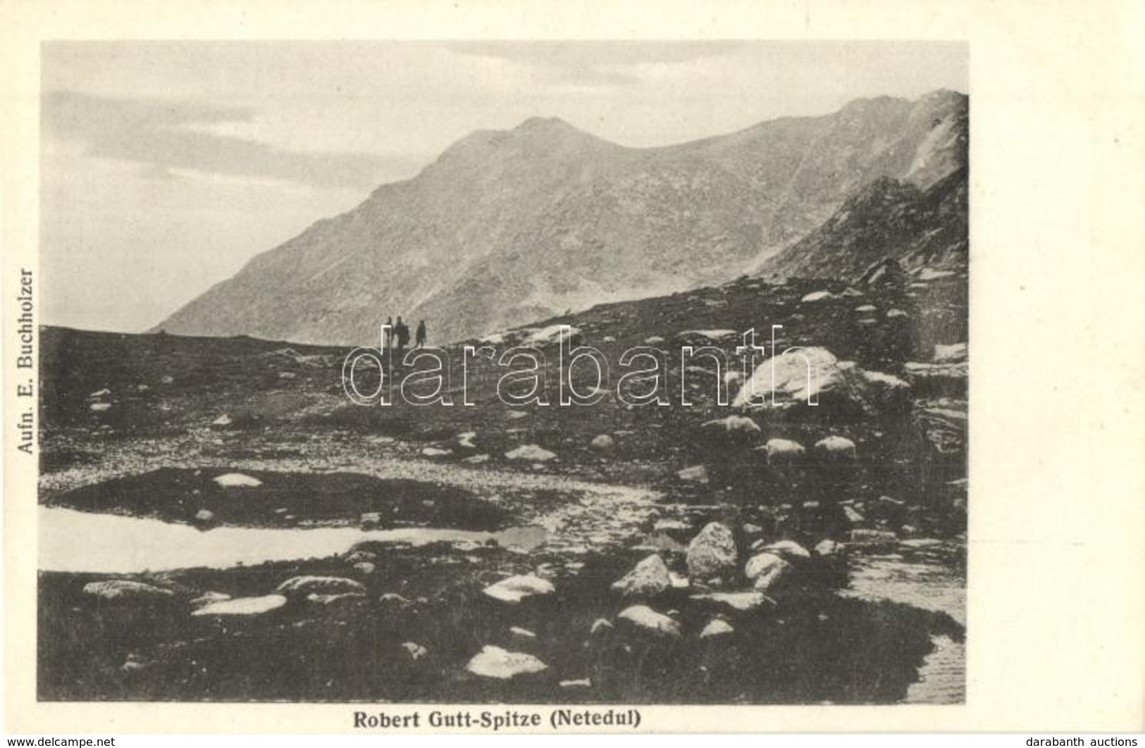 ** T1 Fogarasi-havasok (Fogarasi Kárpátok), Fogarascher Karpathen, Muntii Fagarasului; Robert Gutt-csúcs, Netedul. E. Bu - Zonder Classificatie