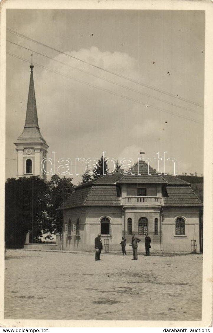 * T2/T3 Hátszeg, Wallenthal, Hateg; Református Templom / Calvinist Church. J. Horváth Photo - Zonder Classificatie