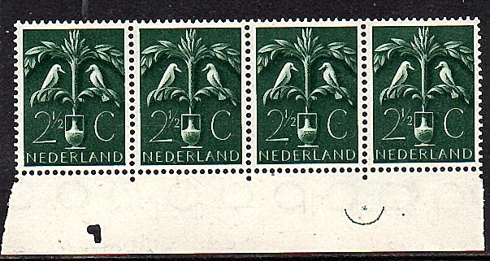 KNIP 2½ Cents MNH (516) - Ongebruikt