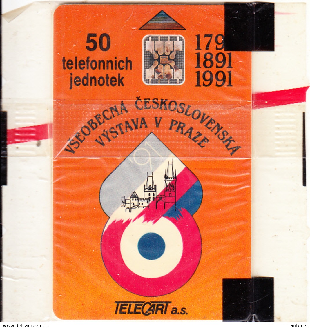 CZECHOSLOVAKIA - TELECART SA Second Issue 50 Units, Chip SC5, CN : 33116, Tirage %20000, 11/91, Mint - Czechoslovakia