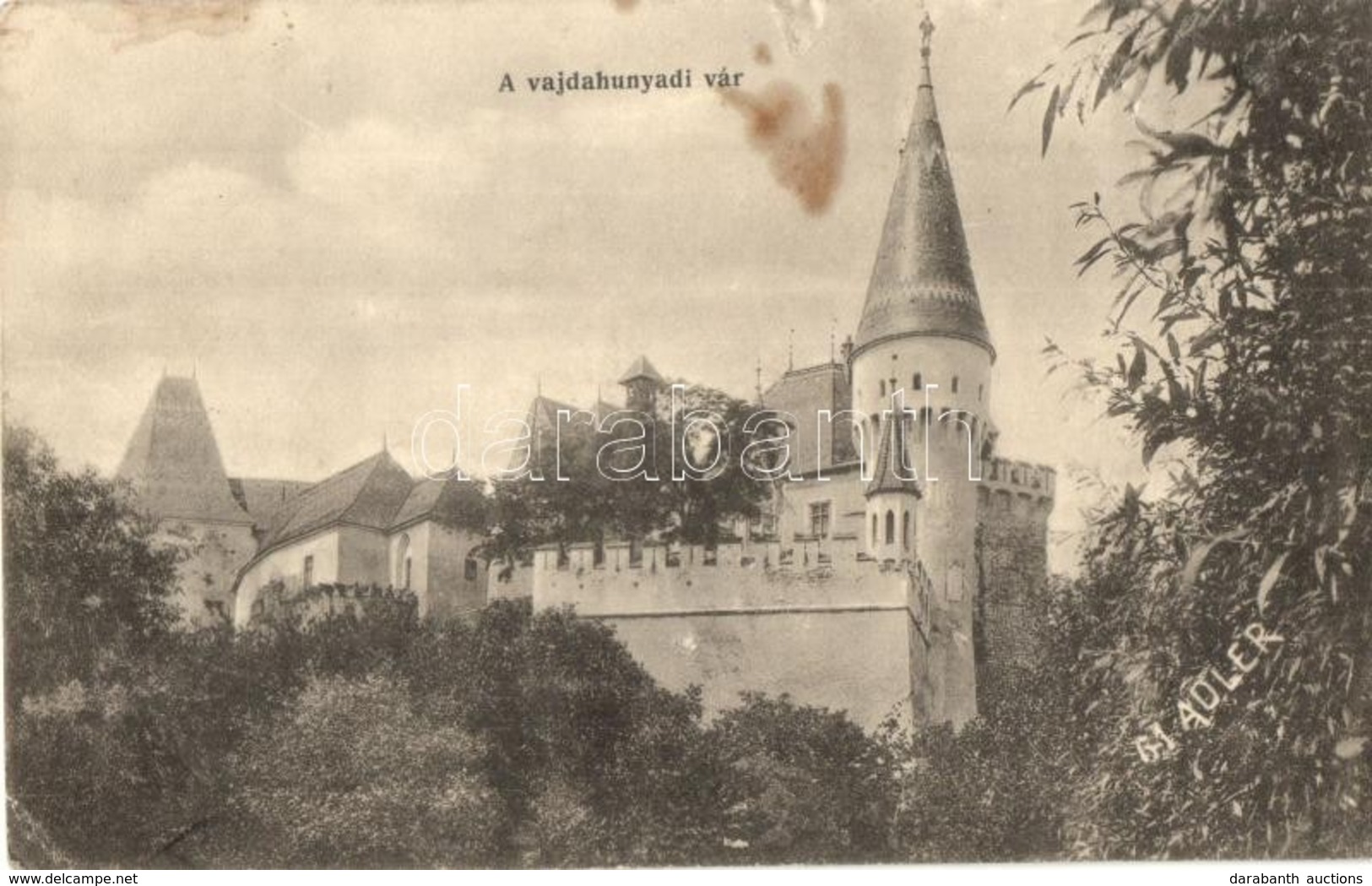 T3 Vajdahunyad, Hunedoara; Vár. Adler Arthur Fényirdája 61. / Castle (EK) - Zonder Classificatie