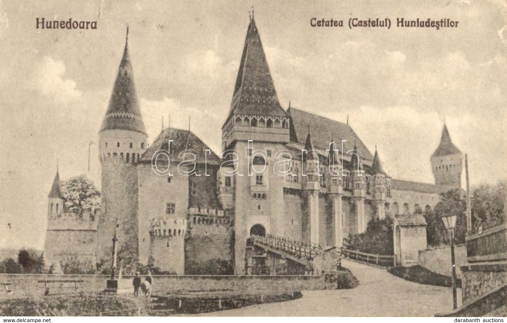 * T3 Vajdahunyad, Hunedoara; Cetatea (Castelul) Huniadestilor / Hunyadi Vár. Kiadja I. Wachter / Castle (szakadás / Tear - Zonder Classificatie