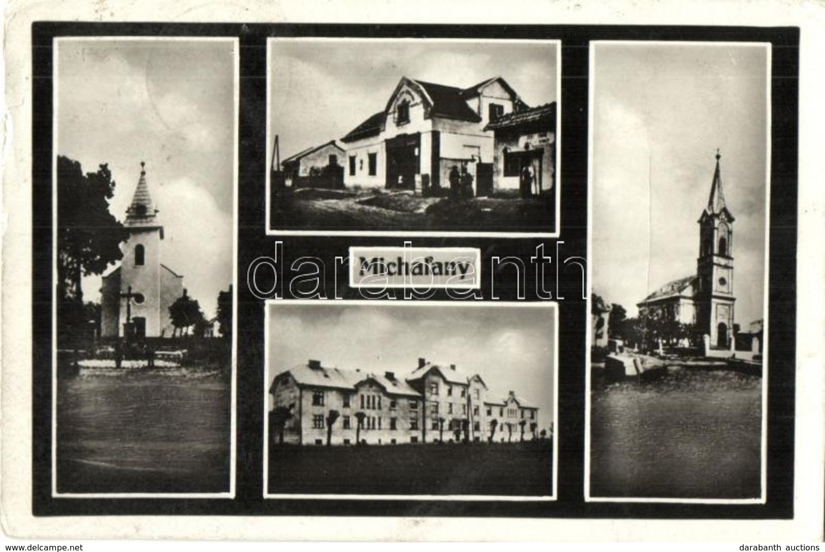 * T4 Alsómihályi, Michalany; Templomok, Vasútállomás / Churches, Railway Station (Rb) - Zonder Classificatie