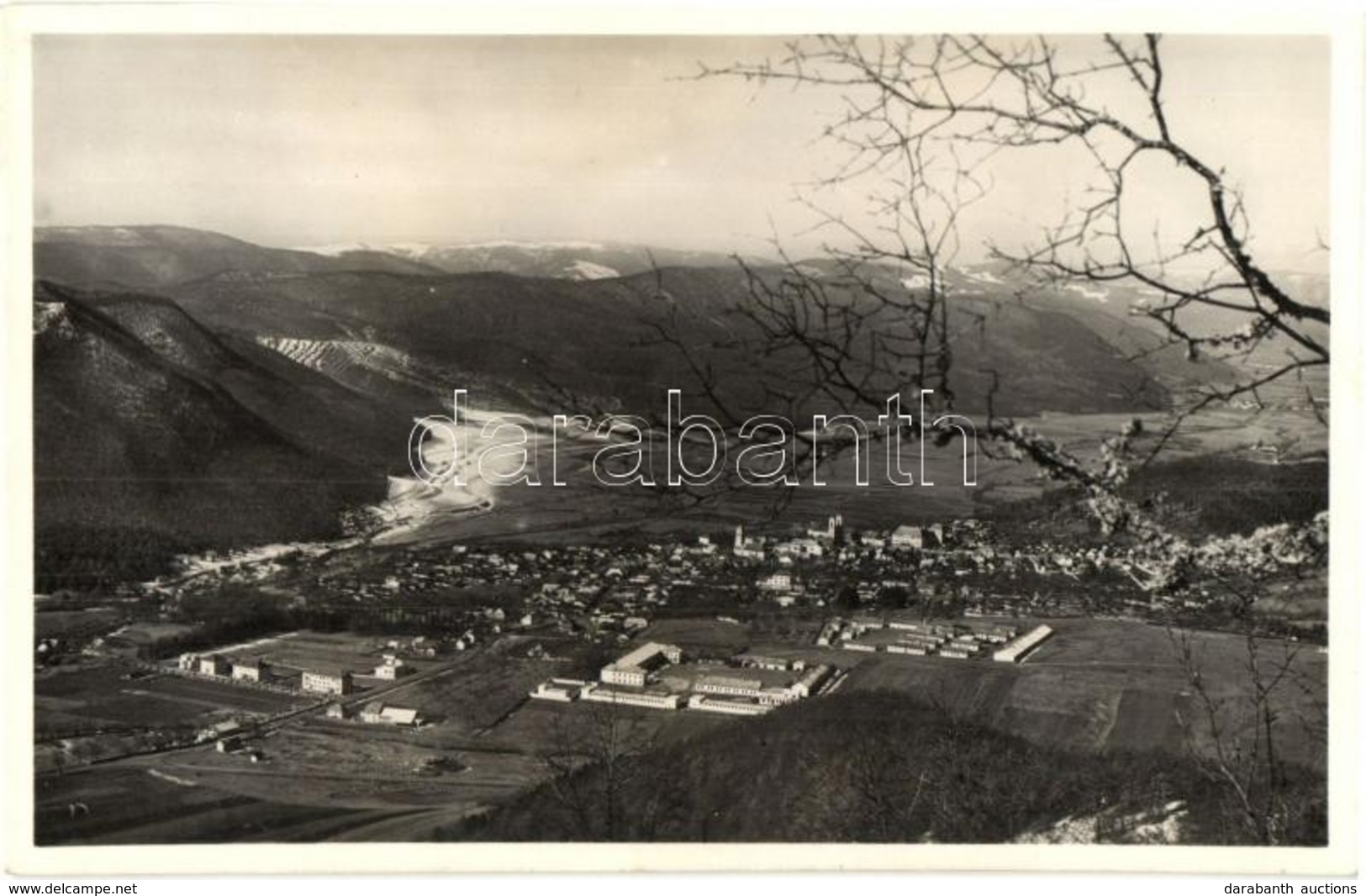 T2/T3 Jolsva, Jelsava; Látkép. Neubauer Lajos Fényképész Kiadása / General View (ragasztónyomok / Glue Marks) - Zonder Classificatie