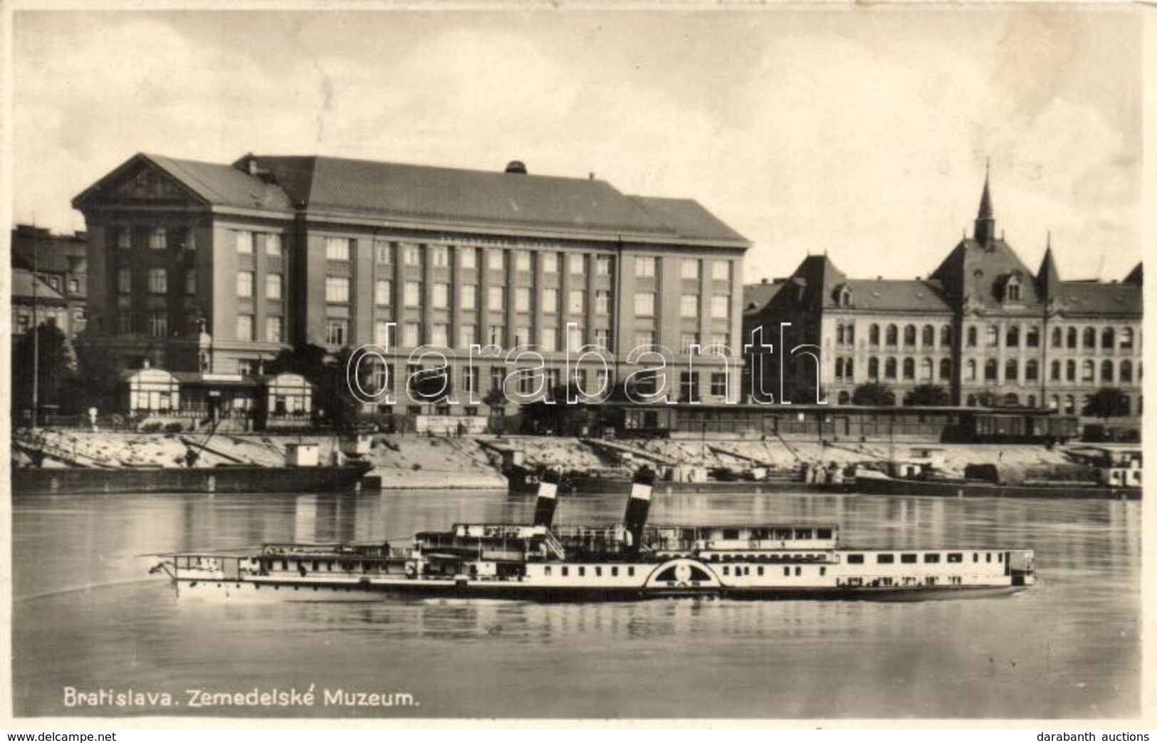 T2 Pozsony, Bratislava; Mezőgazdasági Múzeum, Sas Gőzös / Agricultural Museum, Steamship - Zonder Classificatie