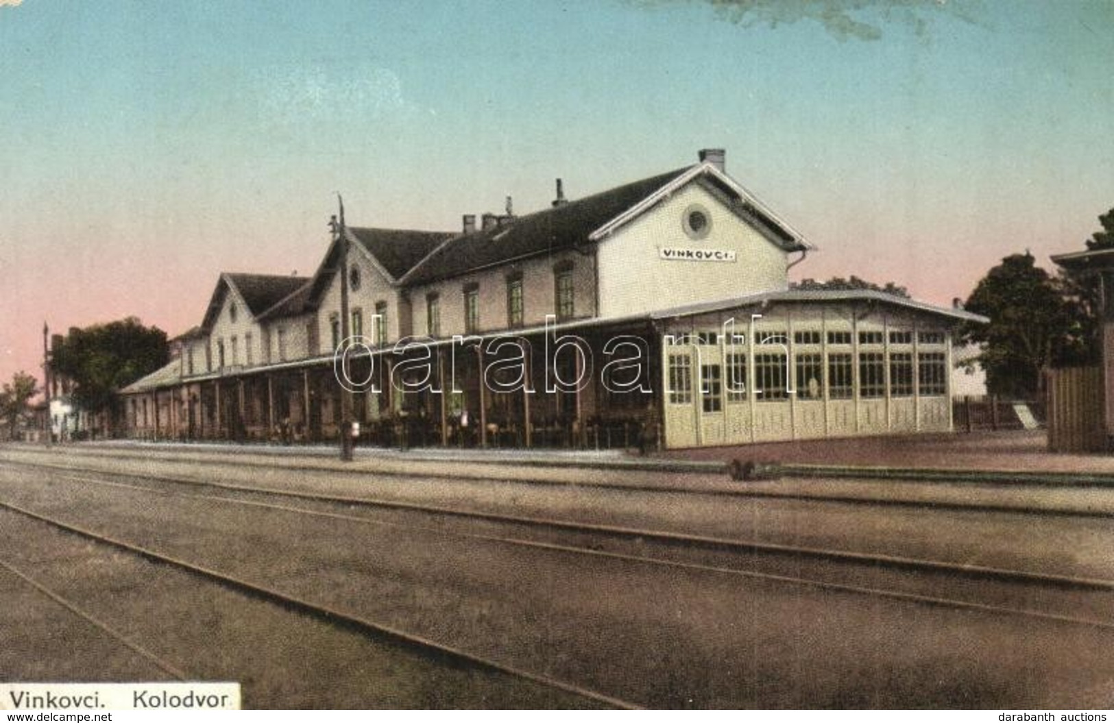 ** T2 Vinkovce, Vinkovci; Vasútállomás / Kolodvor / Bahnhof / Railwy Station - Zonder Classificatie