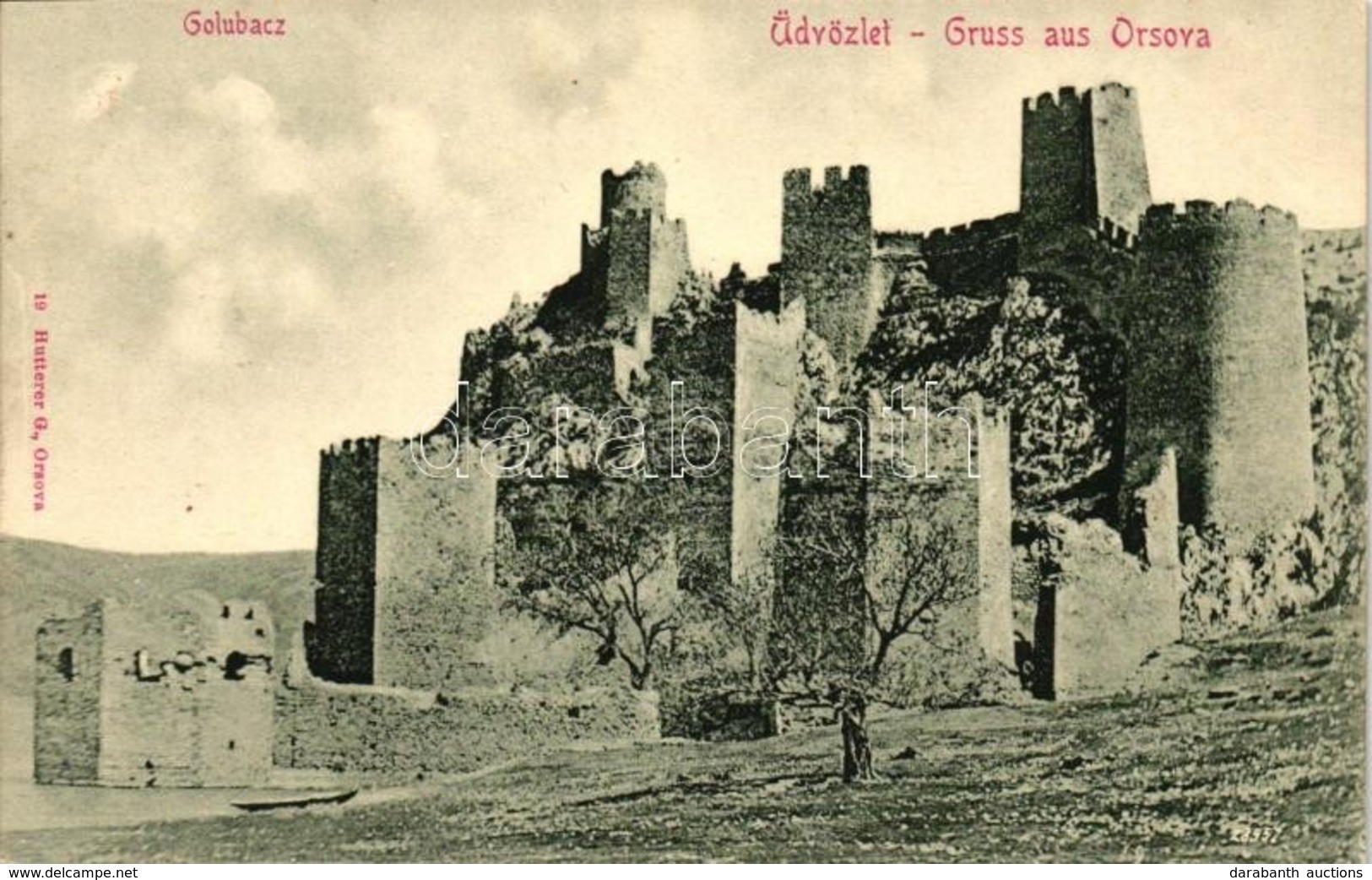 ** T1 Galambóc, Golubac; Vár / Castle - Zonder Classificatie