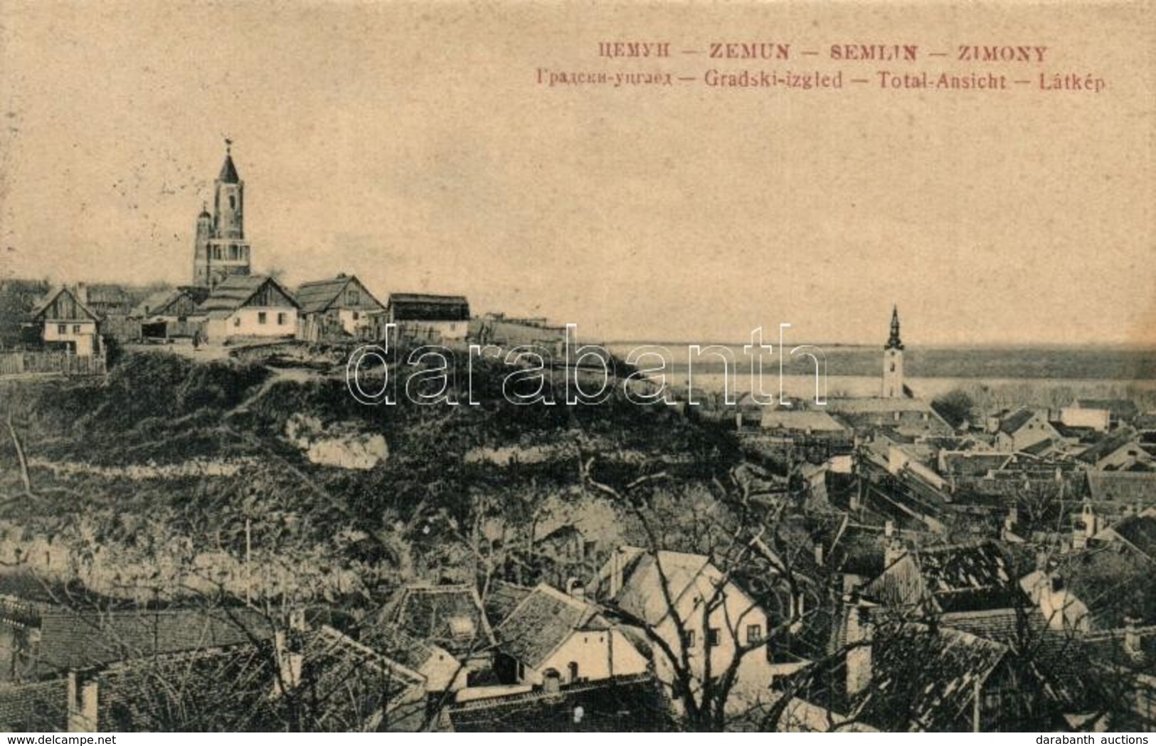 T2 Zimony, Zemun, Semlin; W.L. 892. - Zonder Classificatie