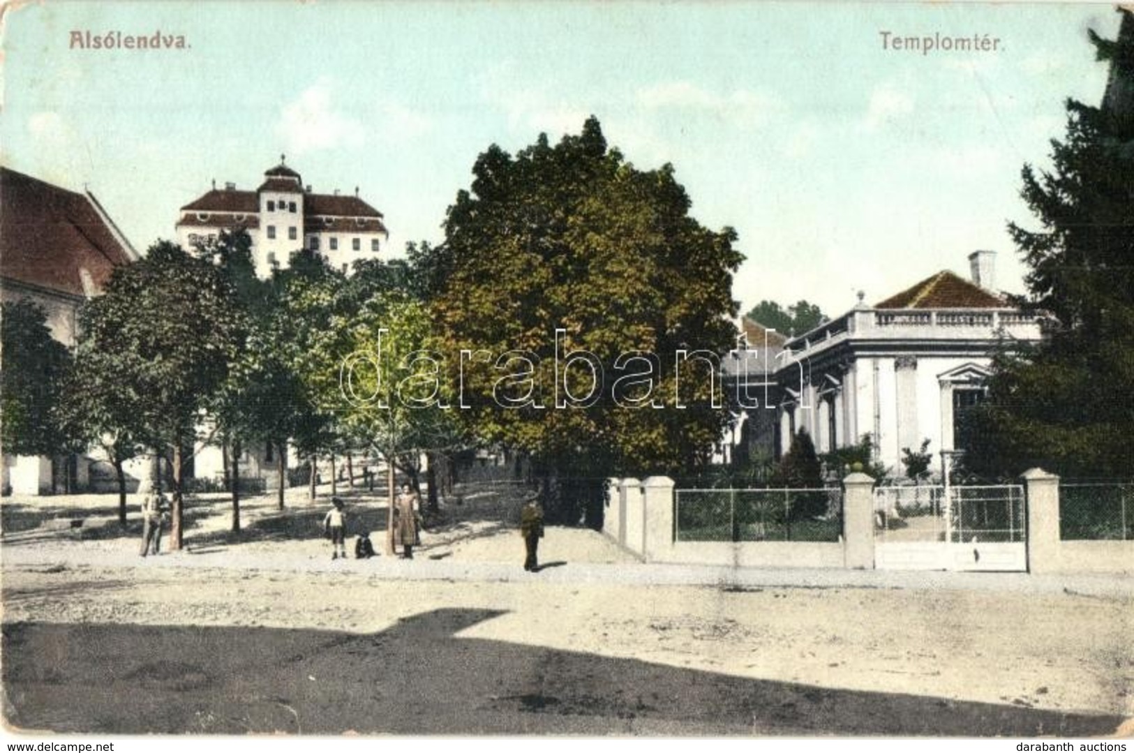 * T2/T3 Alsólendva, Dolnja Lendava; Templom Tér / Church Square (EK) - Zonder Classificatie