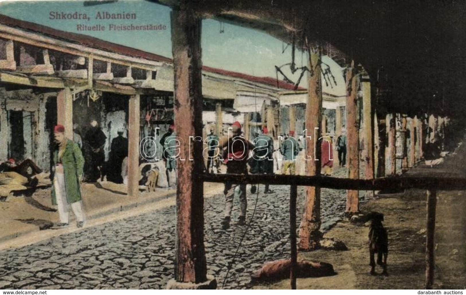 ** T2 Shkodër, Shkodra; Rituelle Fleischerstände / Traditional Butchers' Shops - Zonder Classificatie