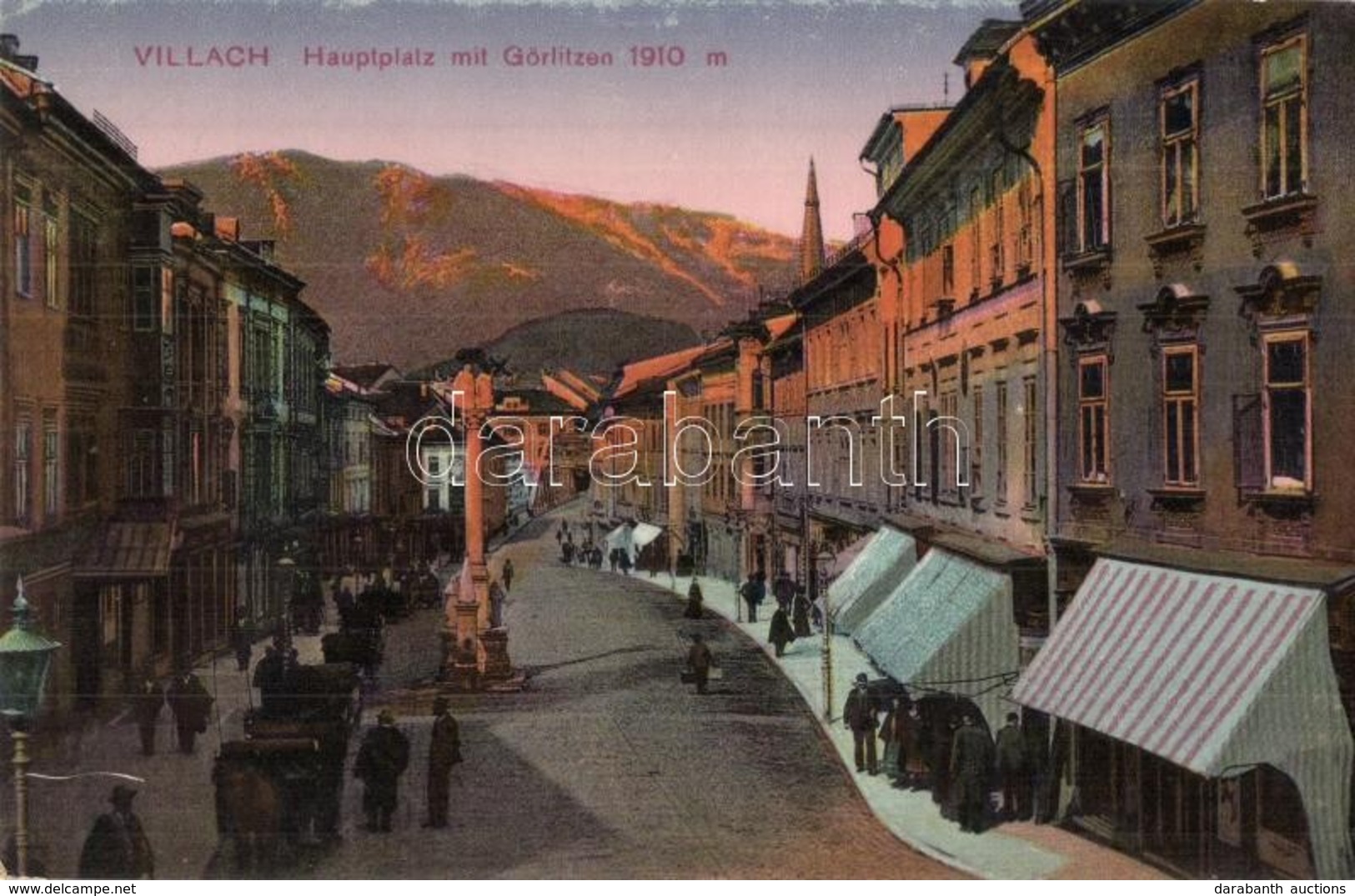 ** T2 Villach, Hauptplatz Mit Görlitzen / Main Square, Shops. Velrag Bogensberger 500. - Zonder Classificatie