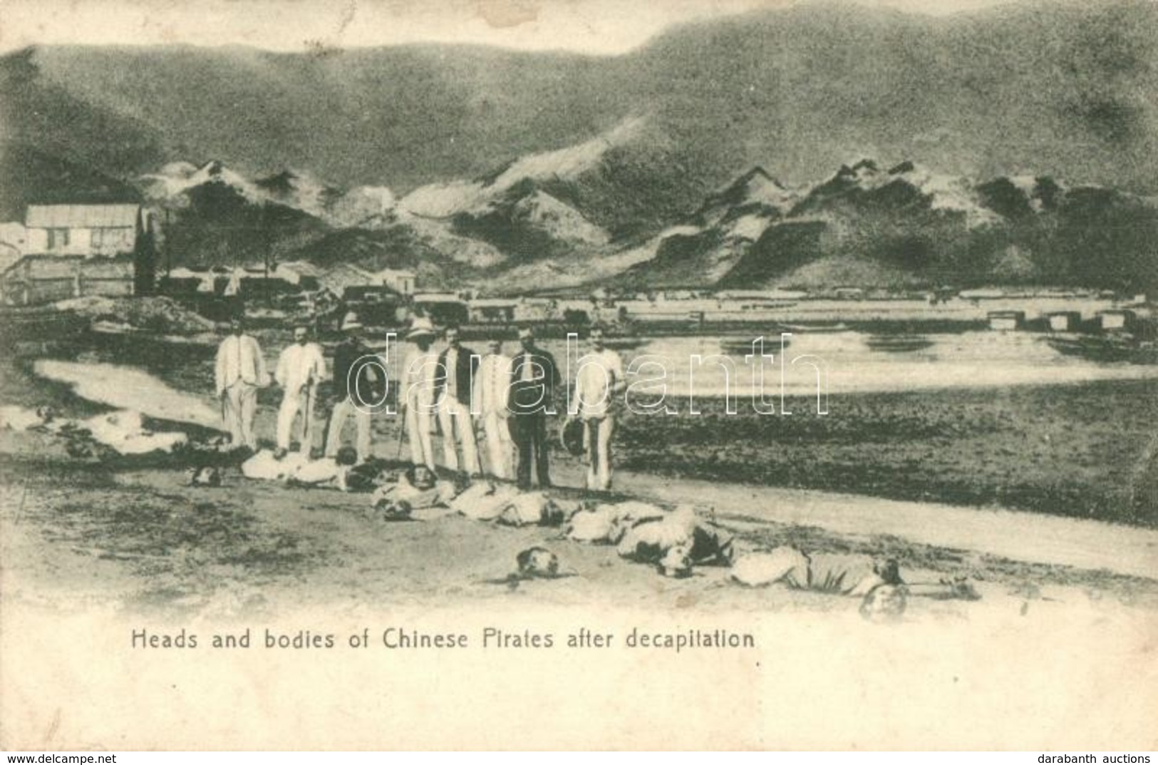 T2/T3 Heads And Bodies Of Chinese Pirates After Decapitation, Execution (EK) - Zonder Classificatie