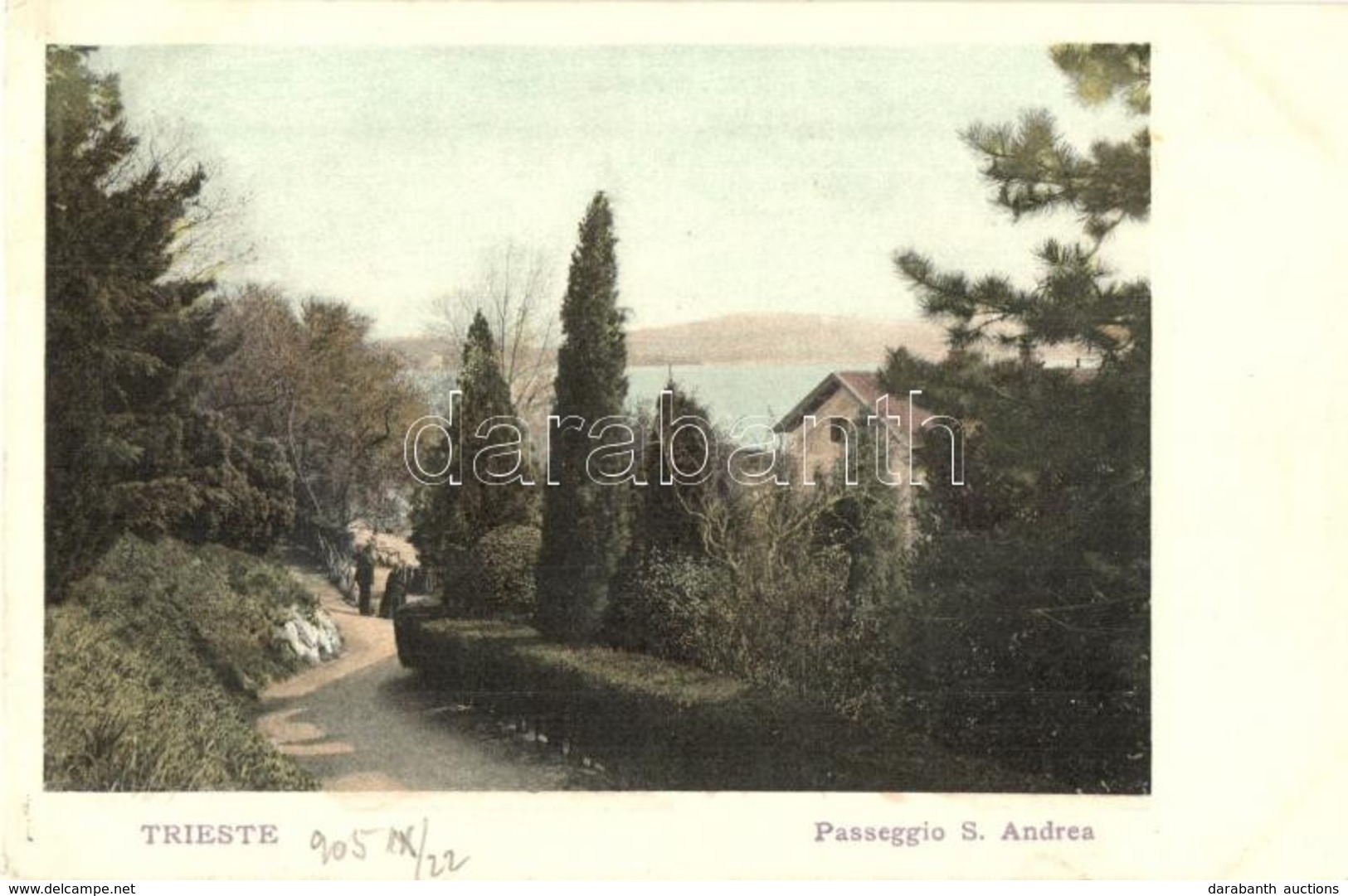 ** T2 1905 Trieste, Trst; Passeggio S. Andrea / Road - Zonder Classificatie