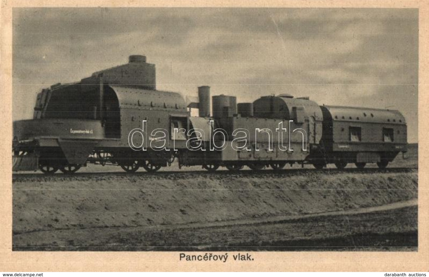 T2 Pancérovy Vlak / Osztrák-magyar Páncélvonat / K.u.K. Panzerzug / WWI Austro-Hungarian Panzer Train (armored Train) - Zonder Classificatie