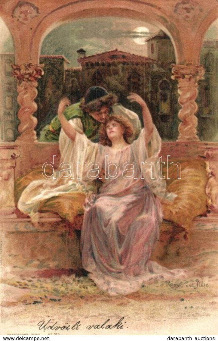 T2 1900 Romeo Und Julie / Romeo And Juliet C.W. Faulkner & Co. 'Shakespeare' Series No. 370 Litho - Zonder Classificatie