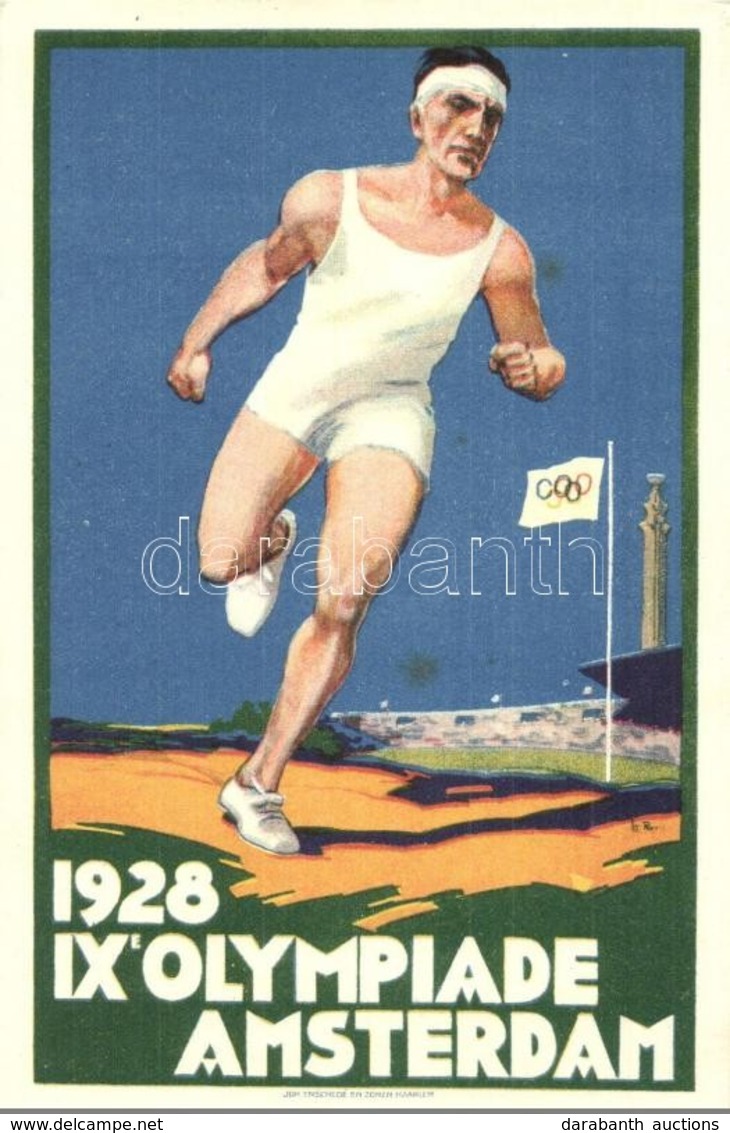 ** T1/T2 1928 IX Olympiade Amsterdam / 1928 Summer Olympics In Amsterdam, Olympic Games S: John Wijga - Zonder Classificatie