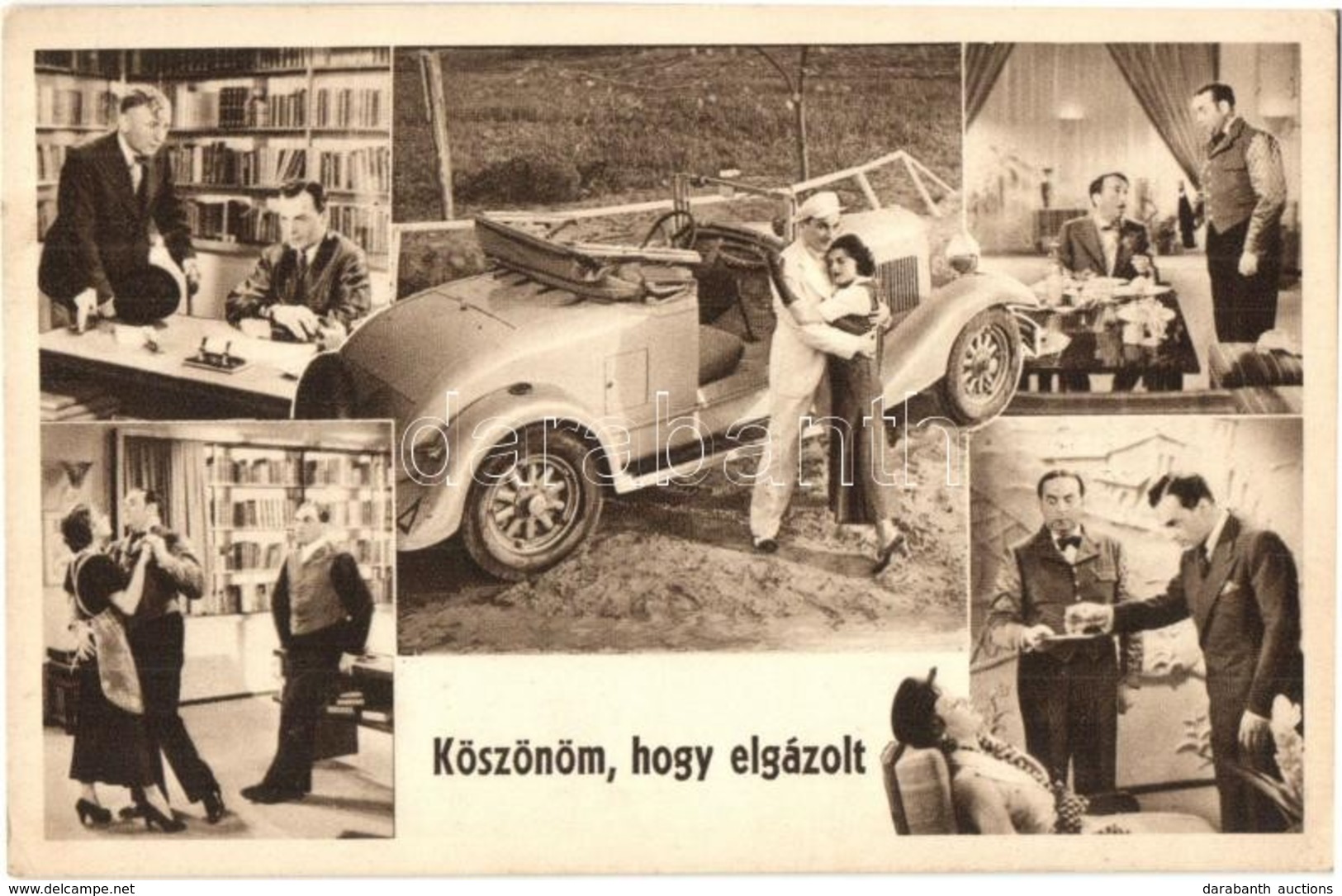 * T2/T3 Köszönöm, Hogy Elgázolt! Ózdi Olvasó-Egylet Mozi Reklámlapja / Hungarian Cinema Advertisement Card - Zonder Classificatie