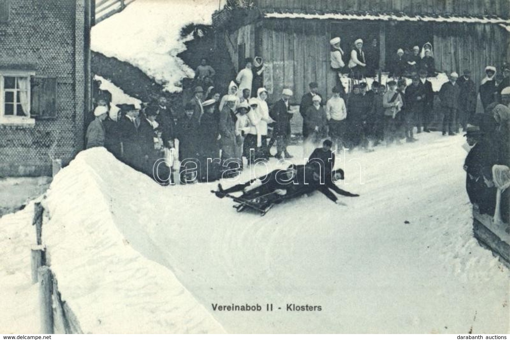 T2 Vereinabob II - Klosters / Winter Sport, Four-men Controllable Bobsled - Zonder Classificatie