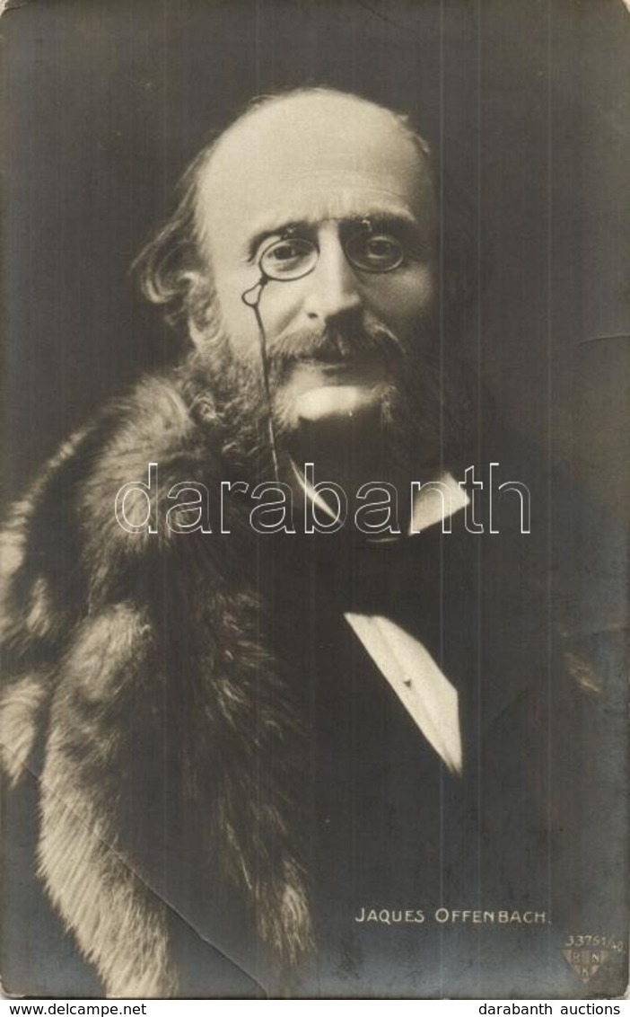 * T3 Jacques Offenbach, French Composer. BNK 33751/40. (EB) - Zonder Classificatie