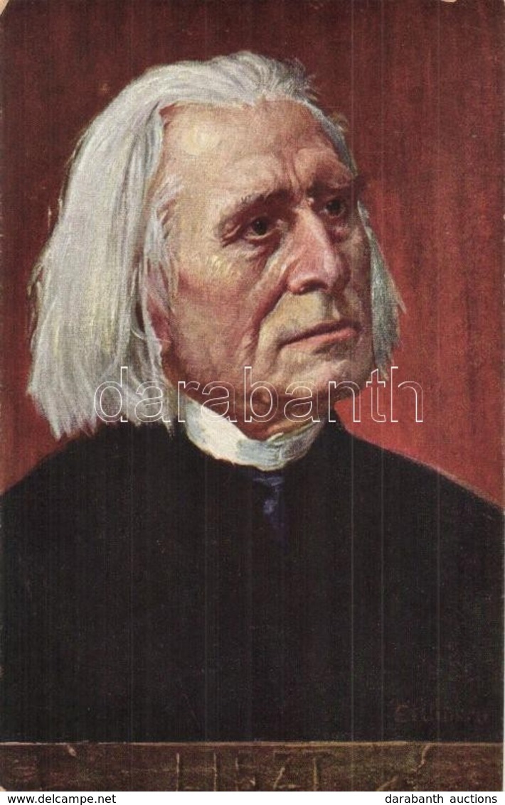 * T2 Liszt Ferenc / Franz Liszt. B. K. W. I. 874-1. S: Eichhorn - Zonder Classificatie