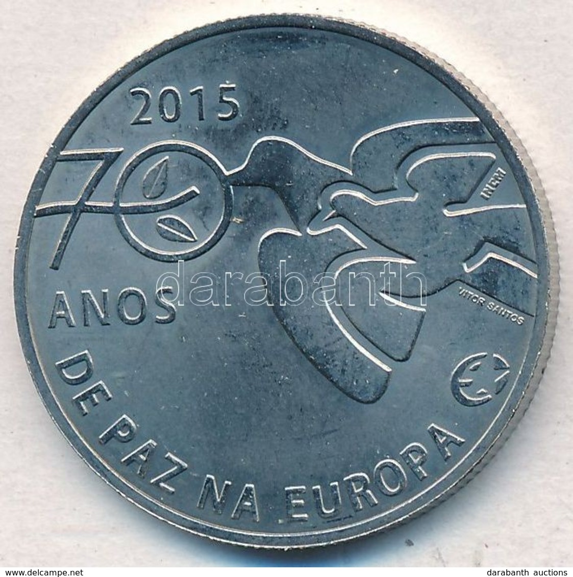 Portugália 2015. 2,5E Cu-Ni '70 éve Béke Európában' T:1-
Portugal 2015. 2,5 Euro Cu-Ni '70 Years Of Peace In Europe' C:A - Zonder Classificatie